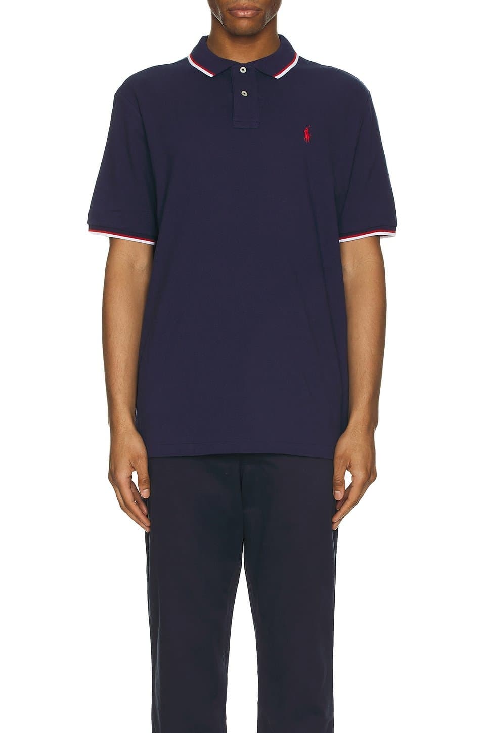 revolve Tipped Mesh Classic Polo