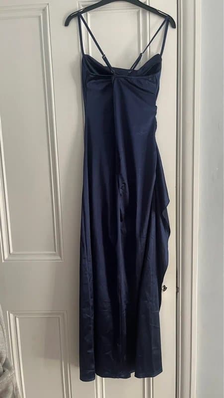 ASOS Navy blue prom dress