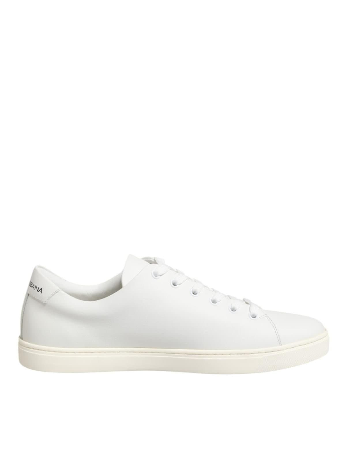 Dolce & Gabbana Dolce & Gabbana White Leather Sneakers