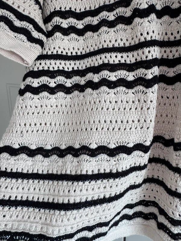 ASOS Design Crochet rugby top
