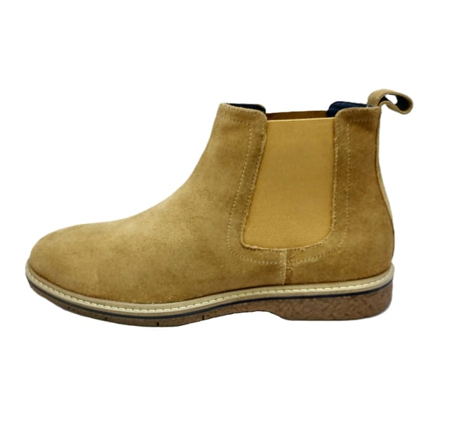LB COMFORT LB COMFORT Men's Rufus Leather Boots in Camel - 2