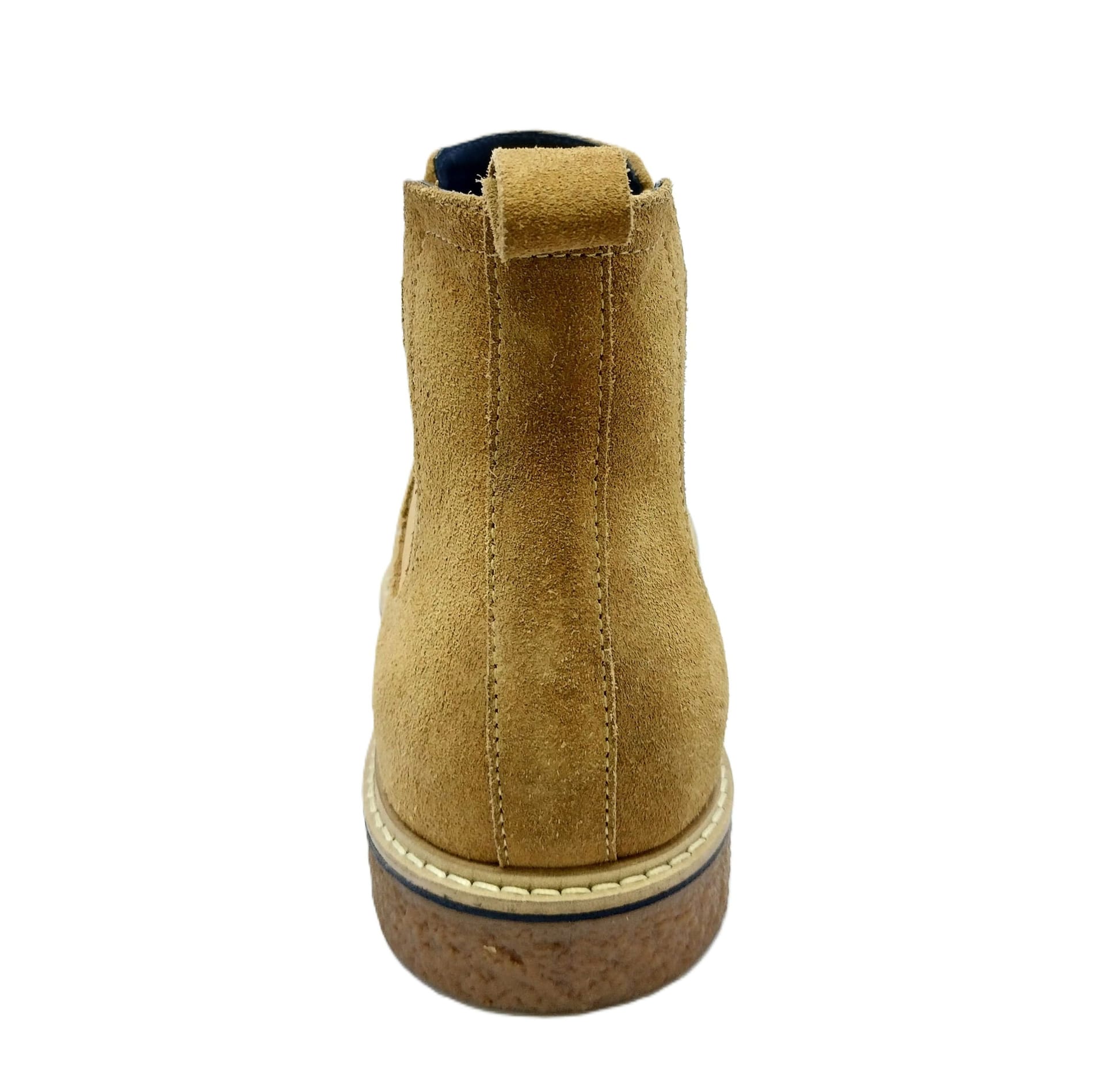 LB COMFORT LB COMFORT Men's Rufus Leather Boots in Camel - 4