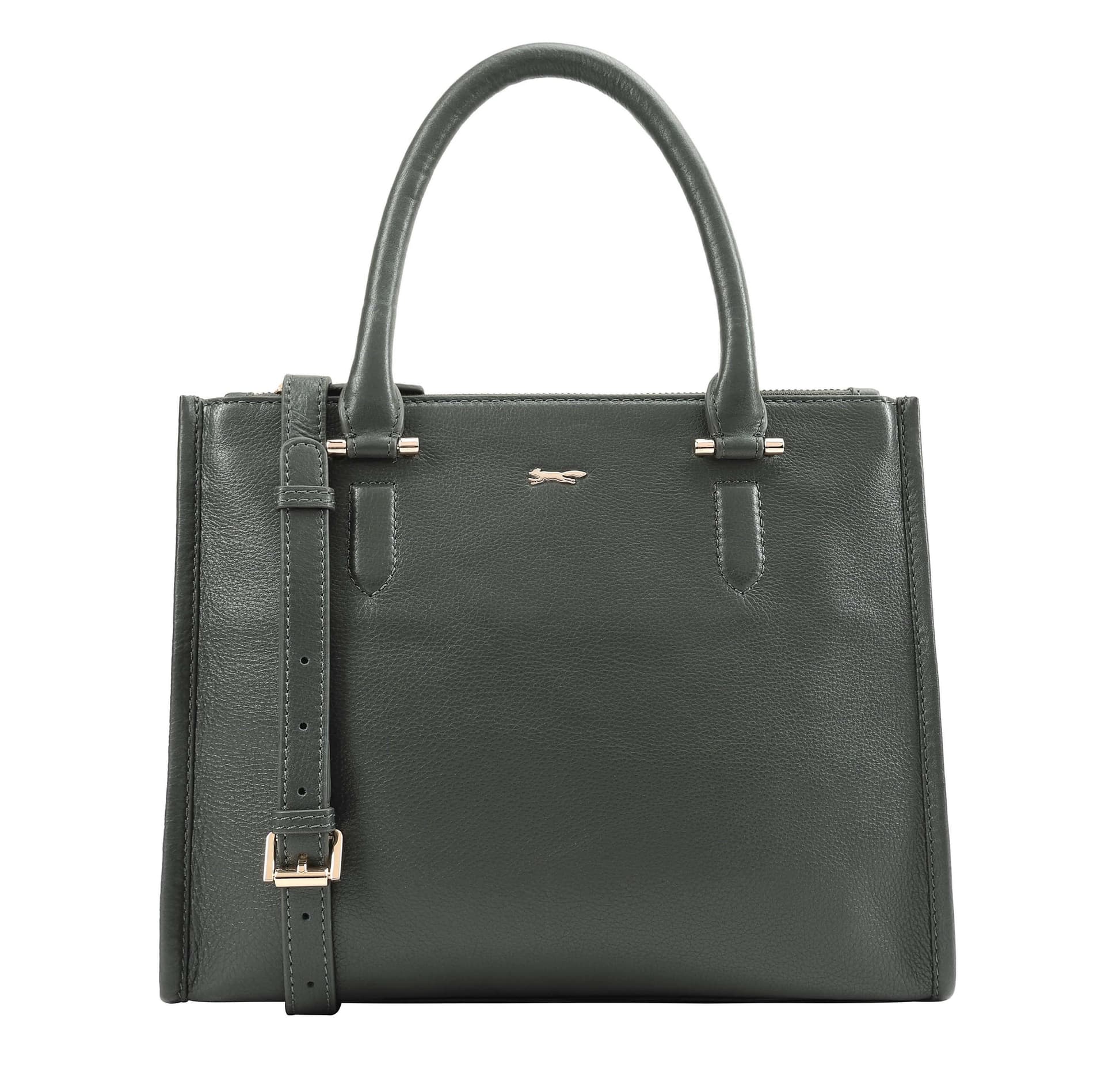 Paul Costelloe Paul Costelloe Women's Enigma Leather Multi Way Bag in Green