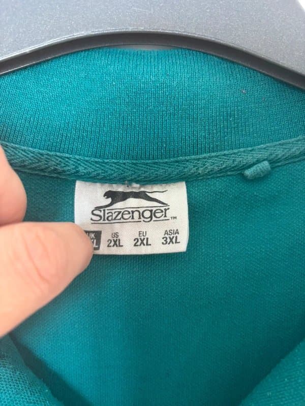 Slazenger Slazenger Polo Shirt – Green – 2XL
