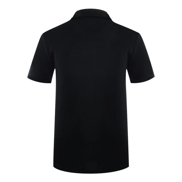 Diesel Diesel Men's Small Patch Logo Black Caviar Polo Shirt - 2