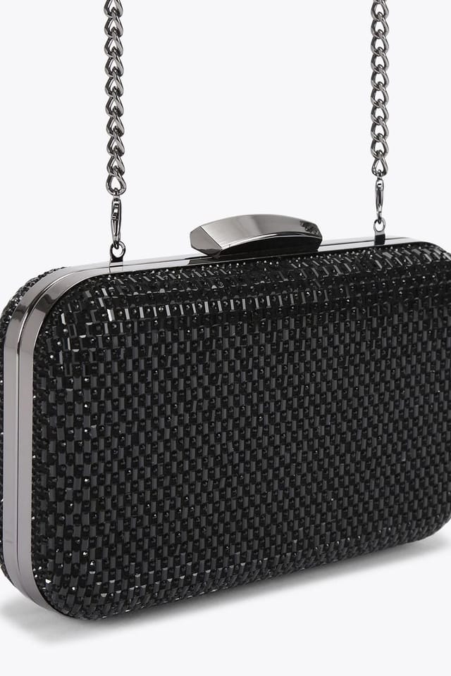 Miss KG Miss KG Women's 'Fleur Box' Bag in Black - 2