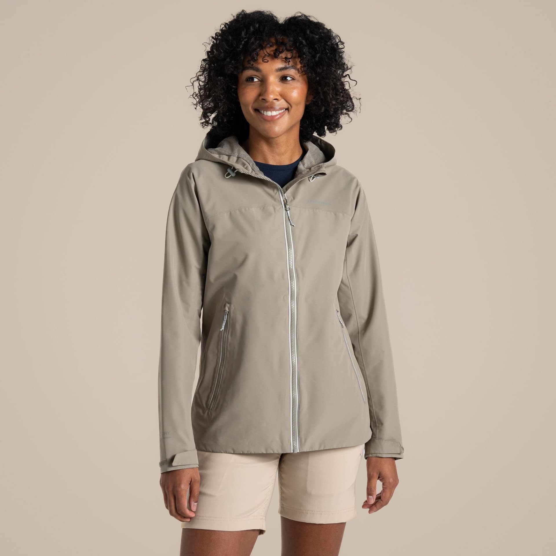 Craghoppers Craghoppers Women's Solla Waterproof Shell Jacket in Dark Green