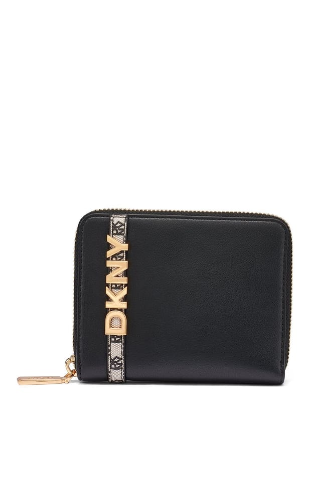 DKNY DKNY Women's Avril Sm Zip Around Wallet-Boxed Black - 2