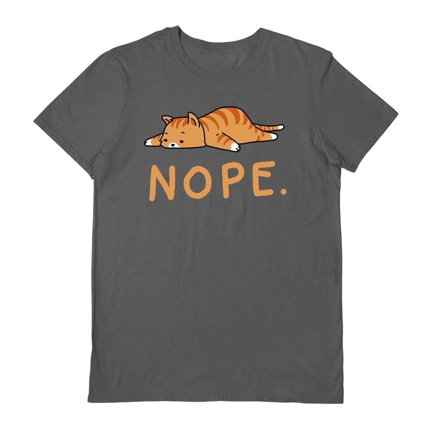 Vo Maria Vo Maria Men's Nope T-Shirt in Charcoal