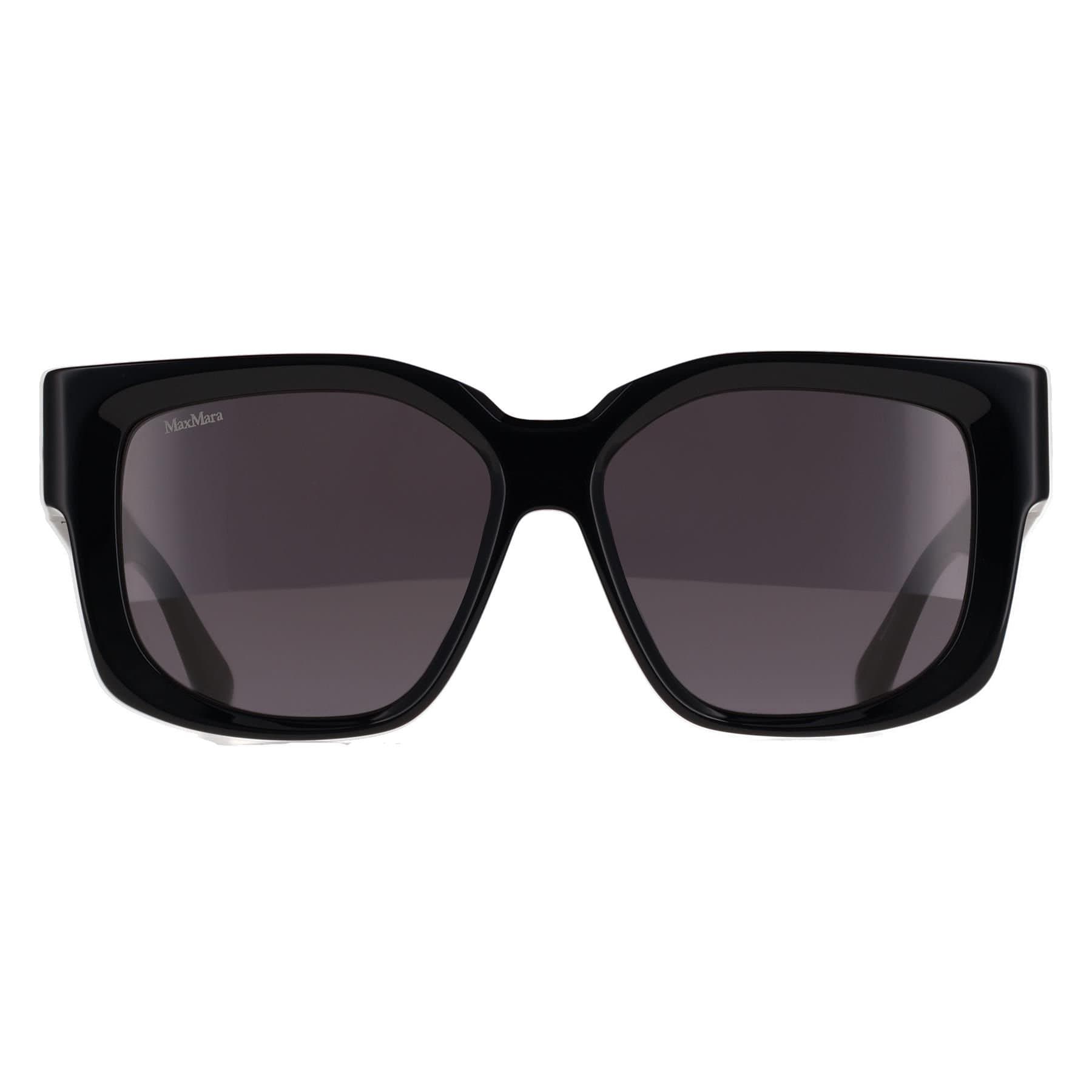 Max Mara Max Mara Women's Square Black Smoke Grey MM0145 Glimpse 7