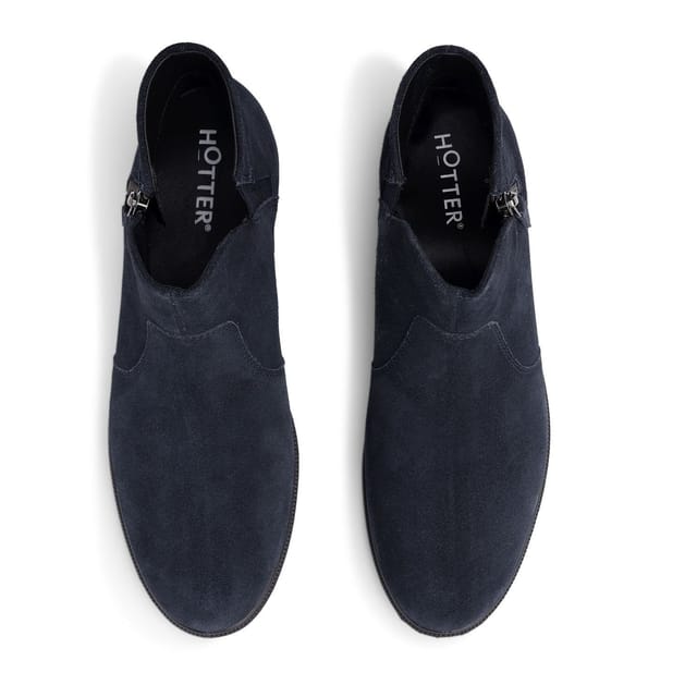 Hotter Hotter Women's 'Ludlow' Ankle Boots in Navy - 3