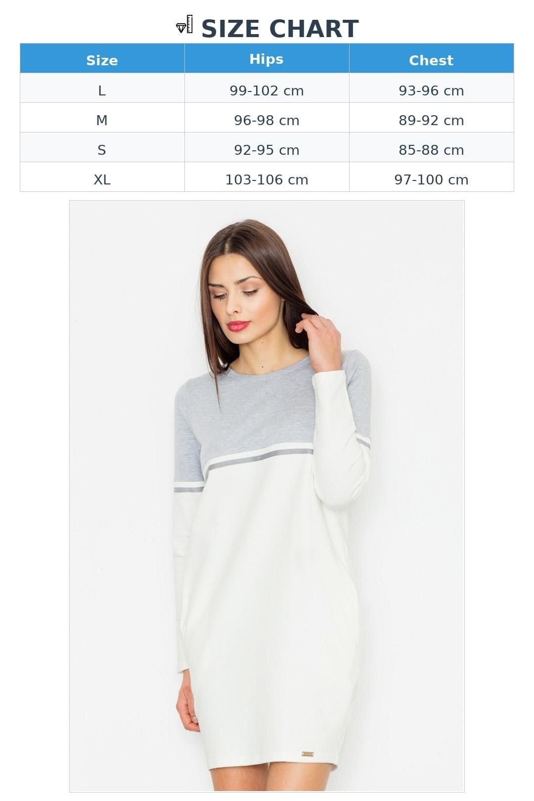 Love Lace Love Lace Women's Soft Cotton Overhead Knit Pocket Dress in White - 4