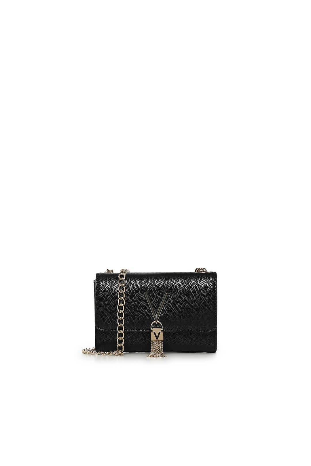 Valentino Bags Valentino Bags Women's Divina Crossbody Bag Black in Blazing Brown