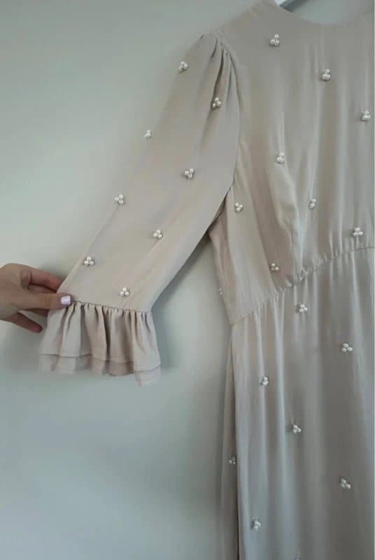 Mint Velvet NEW (no tags) Mint Velvet Pearls Midi Party Dress - RRP £199 - UK 12