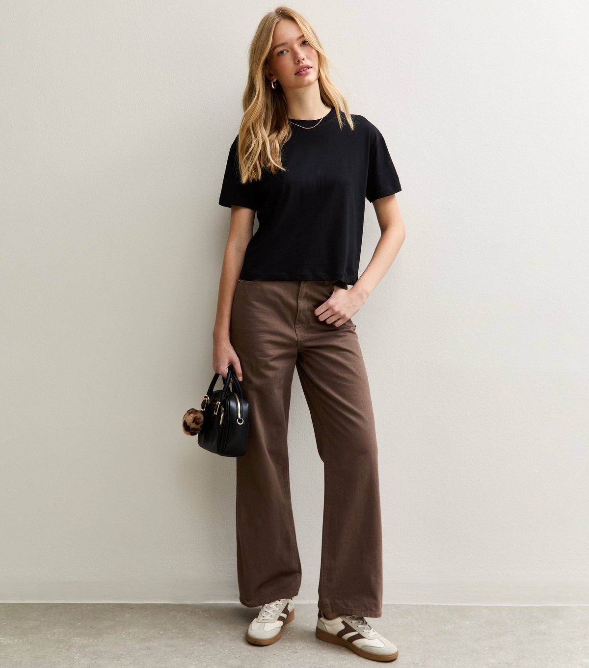 New Look Women's Black Boxy T-Shirt New Look - 3