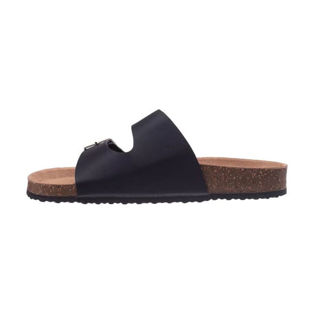 Iguana Iguana Women's Frisso Full Grain Leather Flip Flops in Brown - 2
