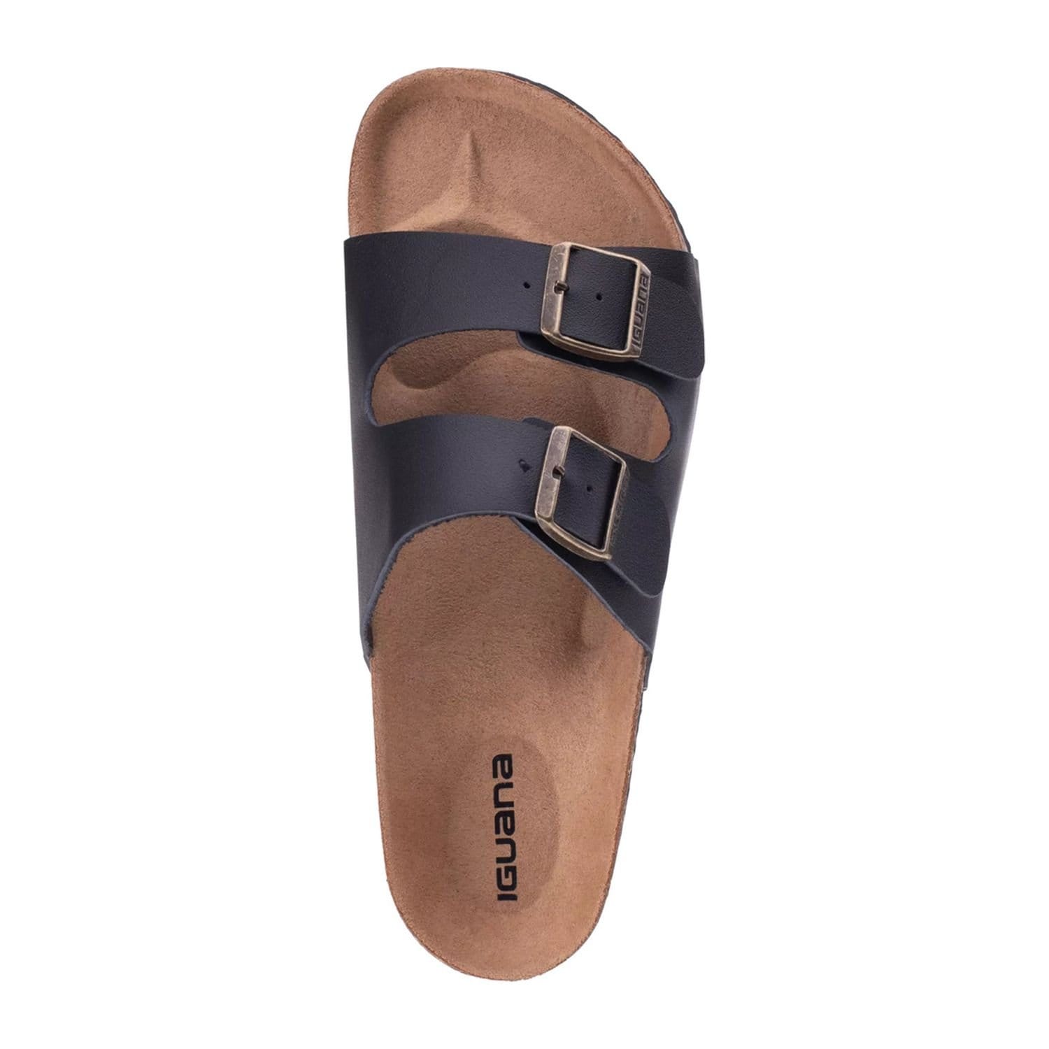Iguana Iguana Women's Frisso Full Grain Leather Flip Flops in Brown - 4