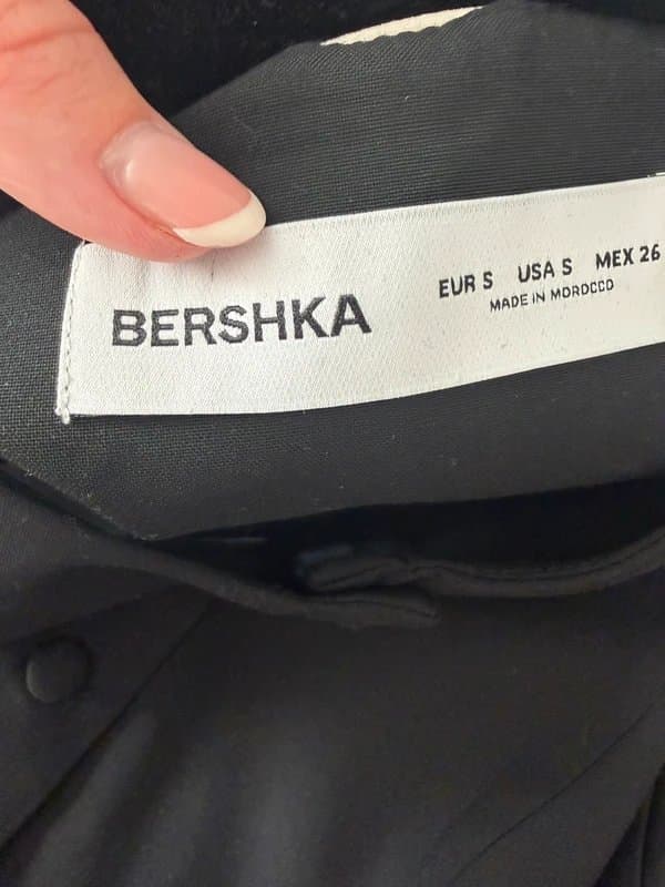 Bershka Bershka Black Waistcoat - S