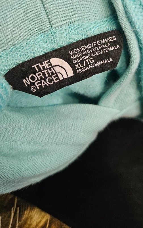 The North Face The North Face aqua graphic hoody size 16-18