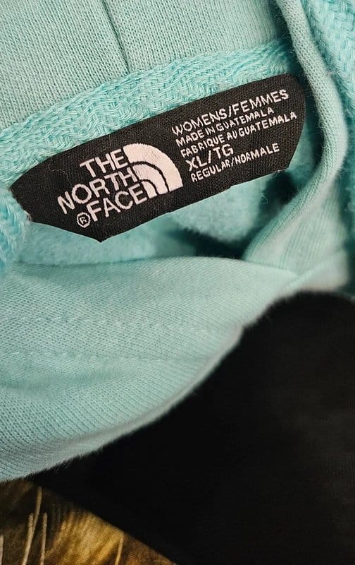 The North Face The North Face aqua graphic hoody size 16-18 - 1
