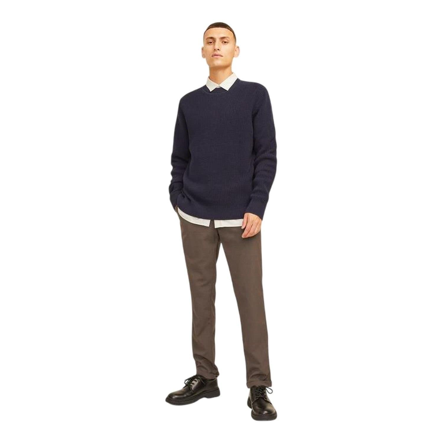 jack & jones Jack & Jones Men's Connor Roll Up Slim Chinos in Medium Beige
