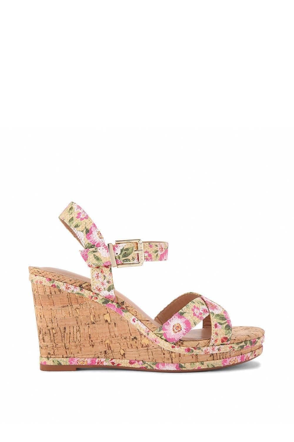 Carvela Carvela Women's 'Verona Wedge' Fabric Sandals