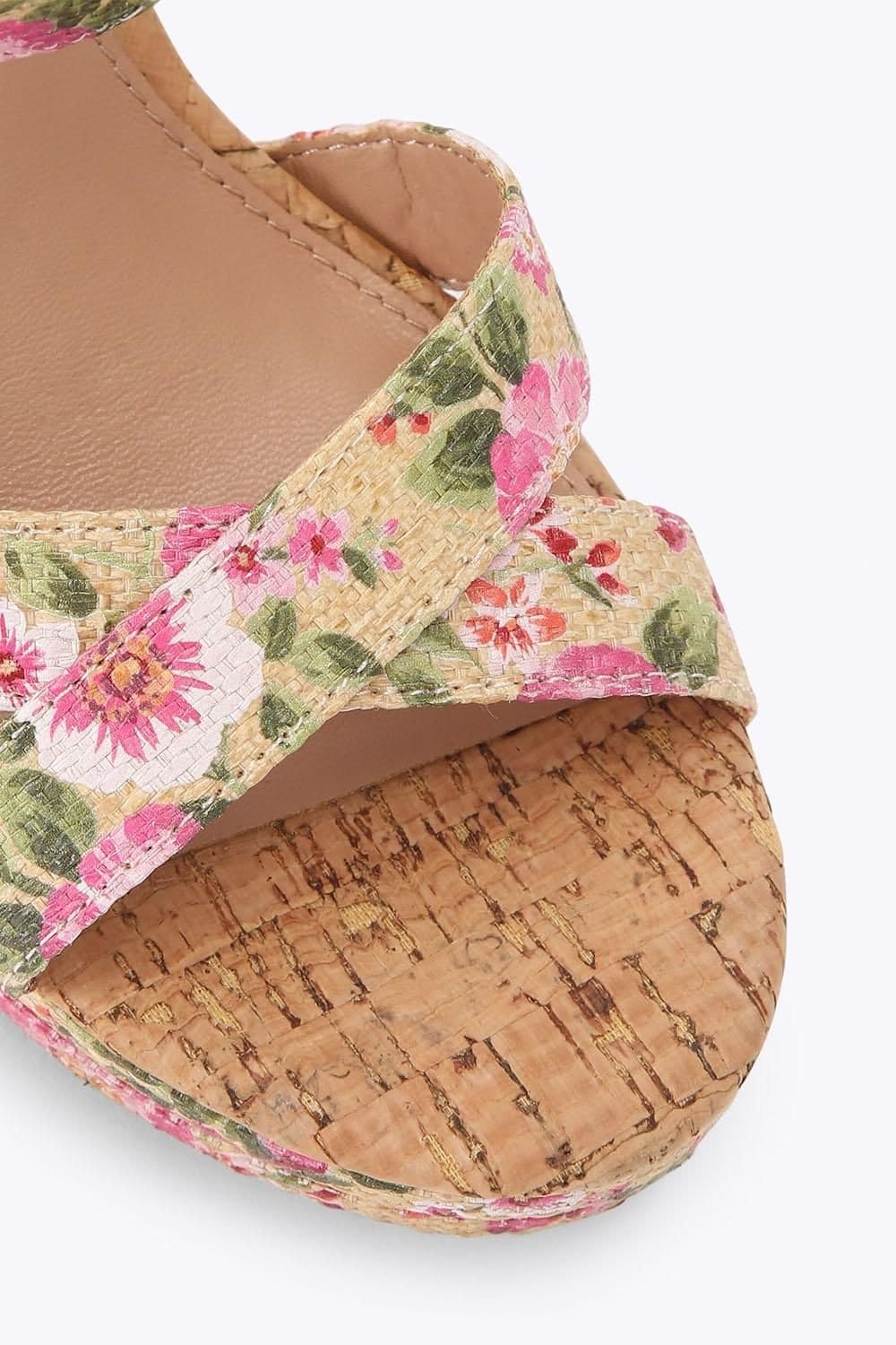 Carvela Carvela Women's 'Verona Wedge' Fabric Sandals - 4