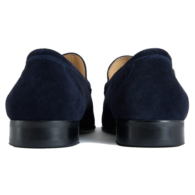 Simon Carter SIMON CARTER Men's Huxley Loafer Shoes in Blue - 3