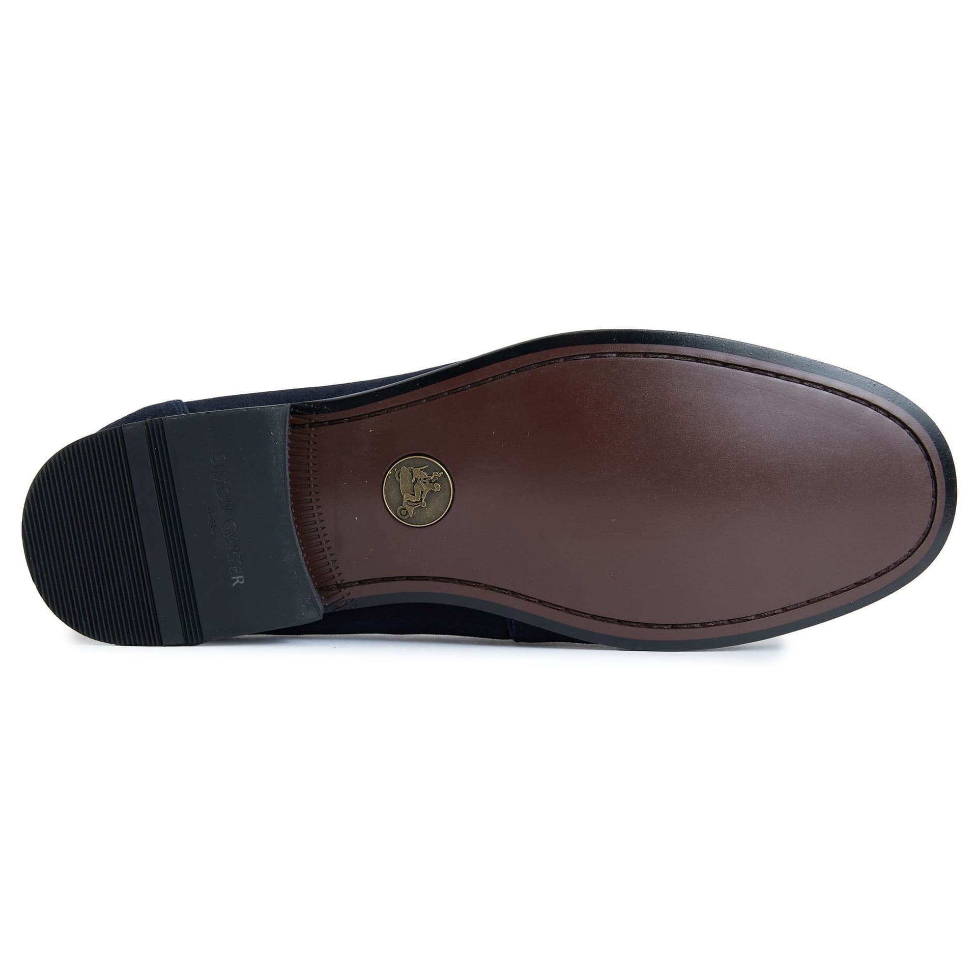 Simon Carter SIMON CARTER Men's Huxley Loafer Shoes in Blue - 4