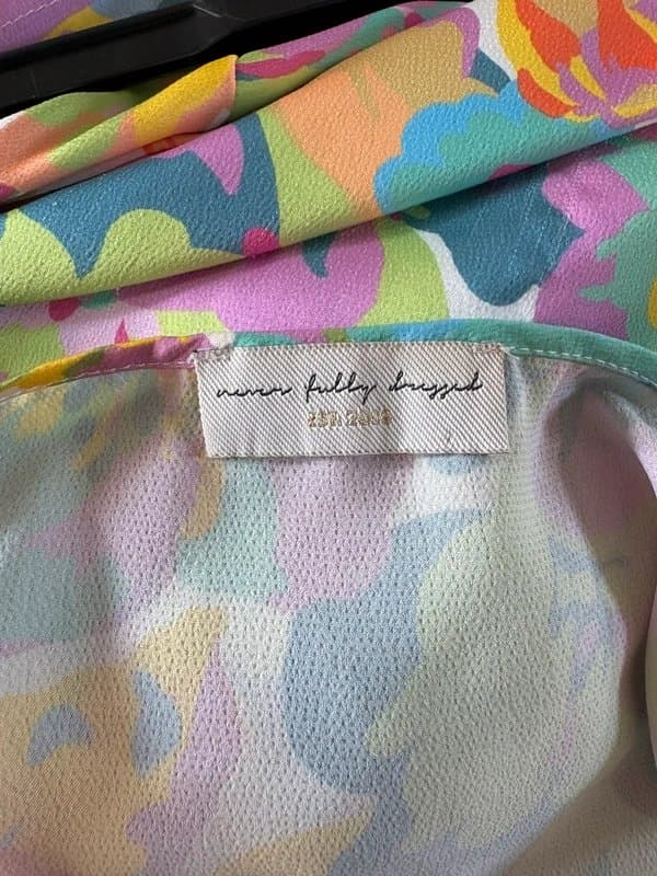 Never Fully Dressed Never fully dressed cami and wrap mini skirt