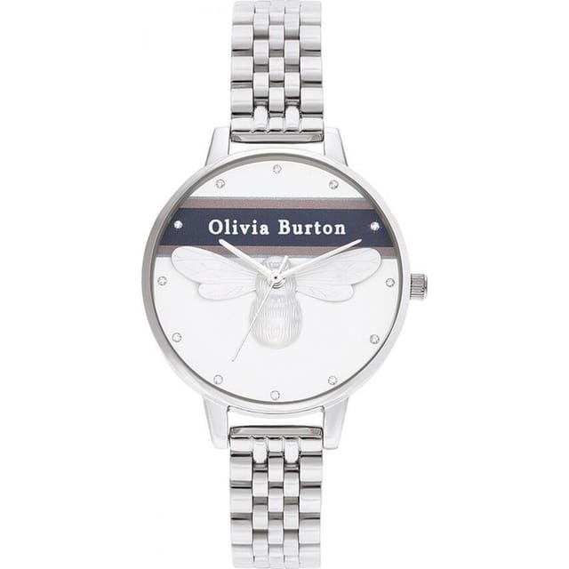 Olivia Burton Olivia Burton Women's OB16VS07 34mm Quartz Watch in White - 2