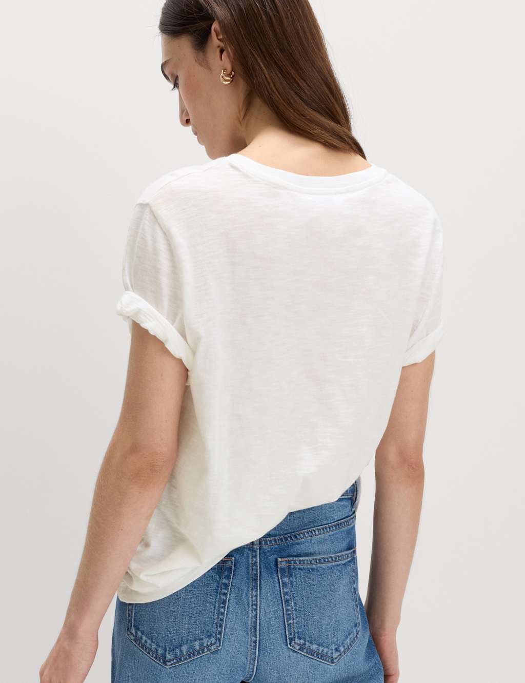 Marks & Spencer M&S Pure Cotton Printed Graphic T-Shirt Navy Mix - 3