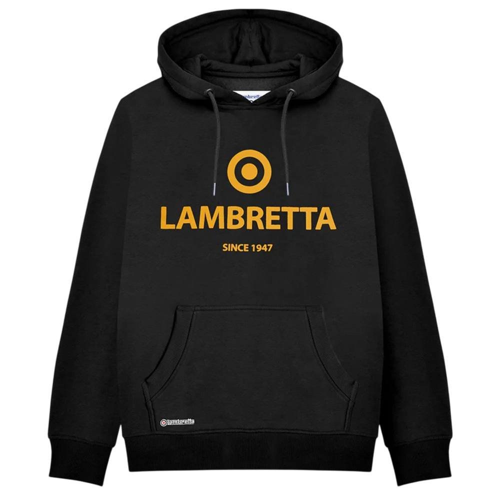 Lambretta Lambretta Men's Target Logo Hoodie in Black - 4