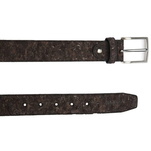 V.GAN V.GAN Men's Cork 3.5Cm Belt in Black - 2