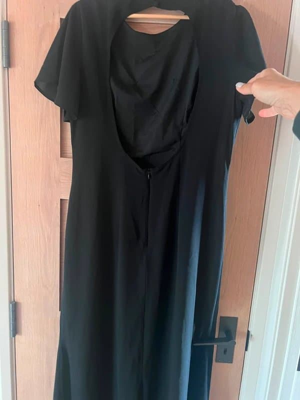 Never Fully Dressed Never fully dressed Gothic Embellished Cross Maxi Dress Size 14