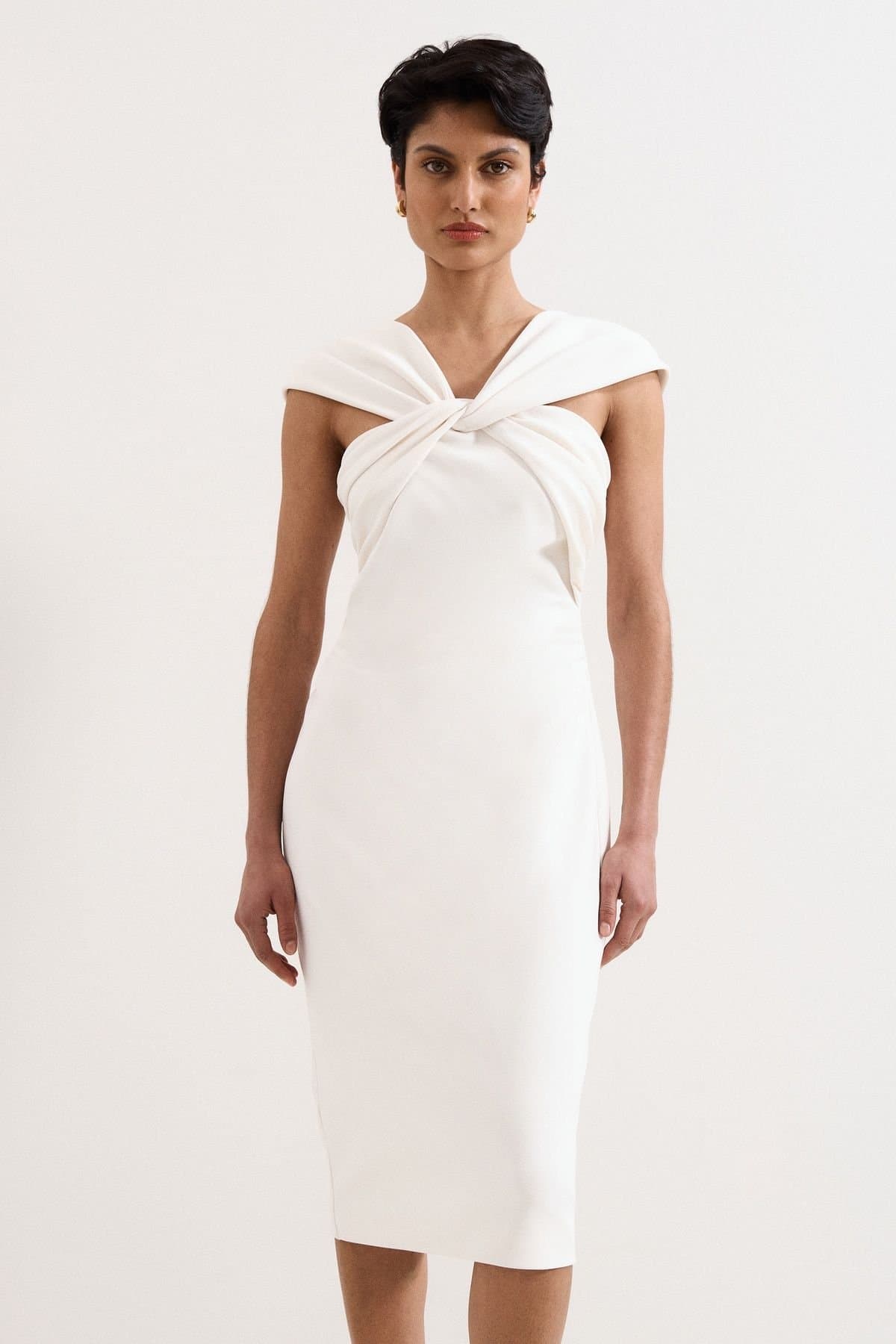 Phase Eight Phase Eight Women's Camela Dress in Off-White