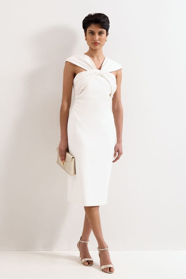 Phase Eight Phase Eight Women's Camela Dress in Off-White - 3