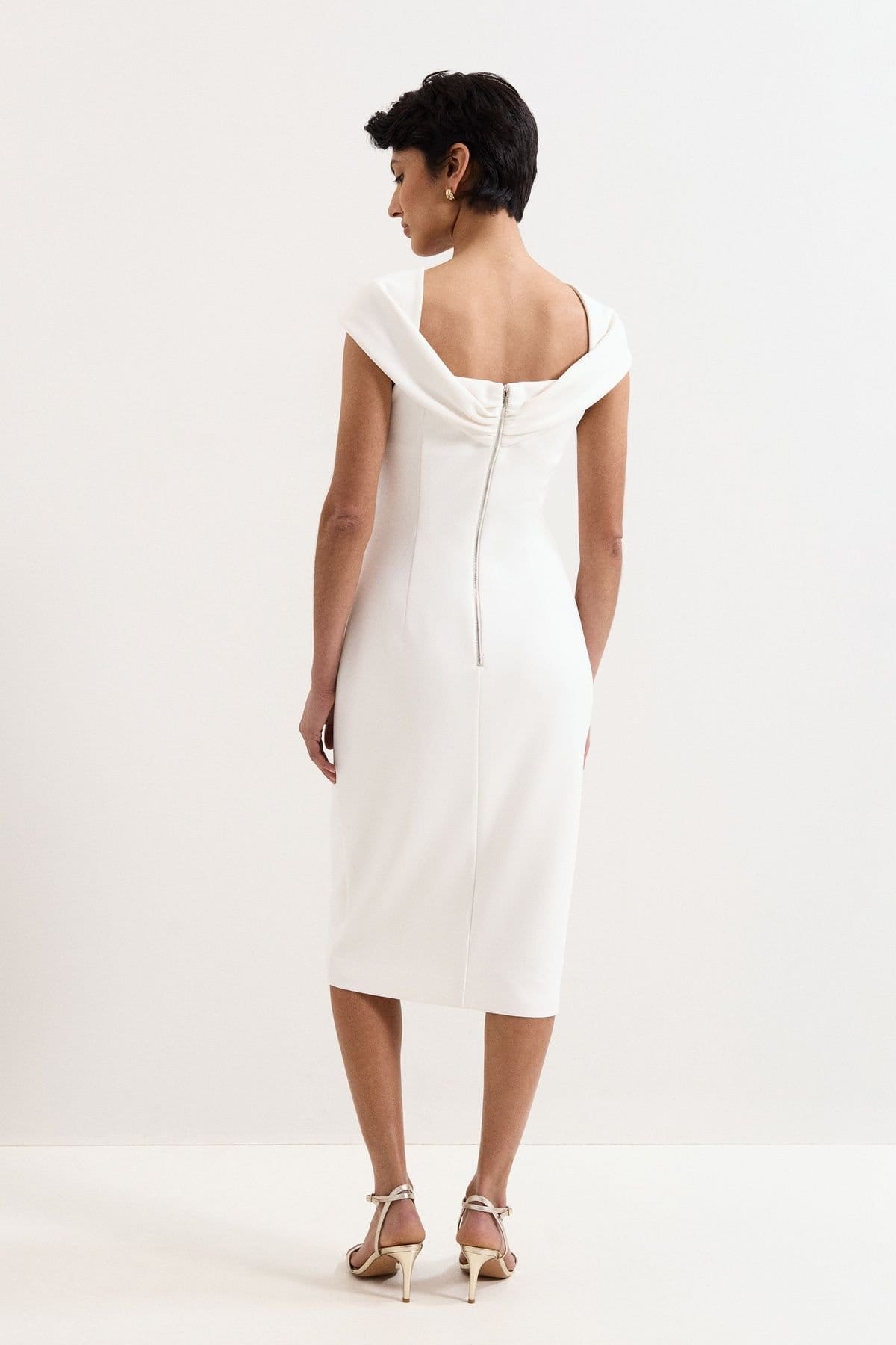Phase Eight Phase Eight Women's Camela Dress in Off-White - 4