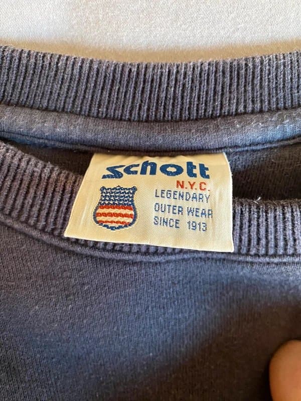 Schott Schott crewneck sweater