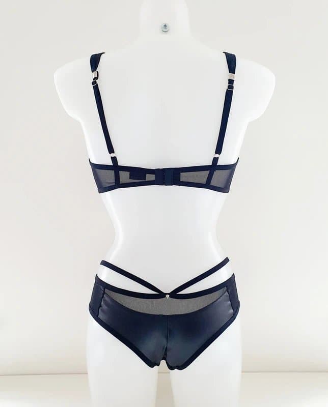 Obsessive Obsessive 823 Wet Look Crotchless Body Size S/M