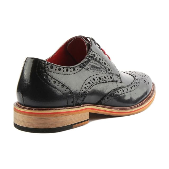JUSTINREESS ENGLAND JUSTINREESS ENGLAND Men's 'Dover' Leather Shoes in Navy - 3