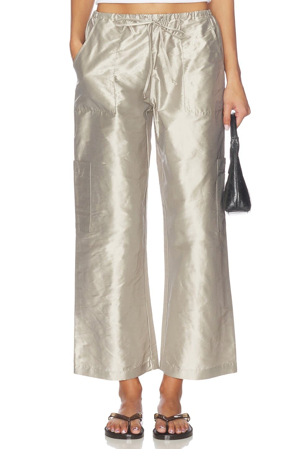 revolve The Taffeta Drawstring Cargo Pant