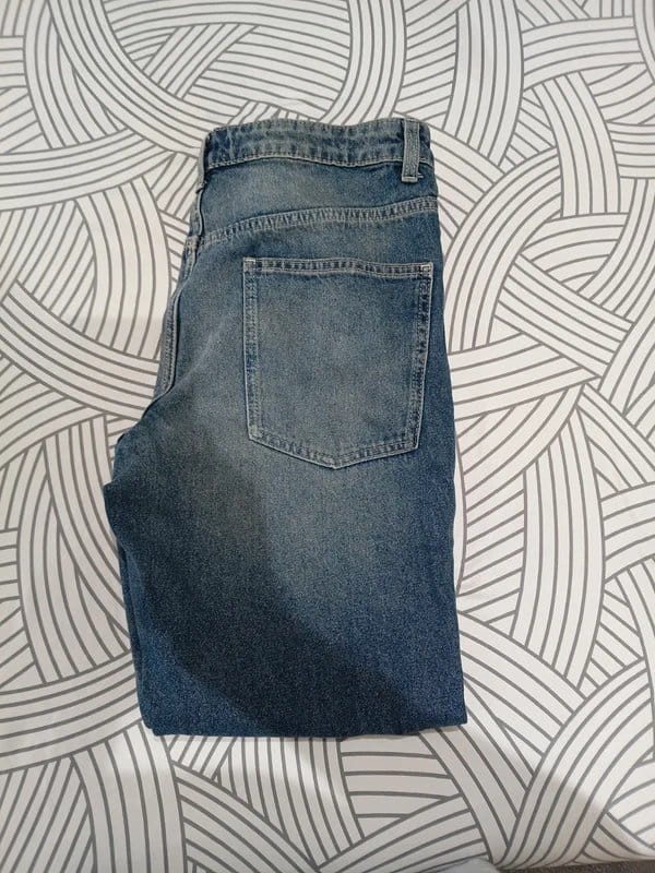 ASOS Blue Tapered Fit Jeans