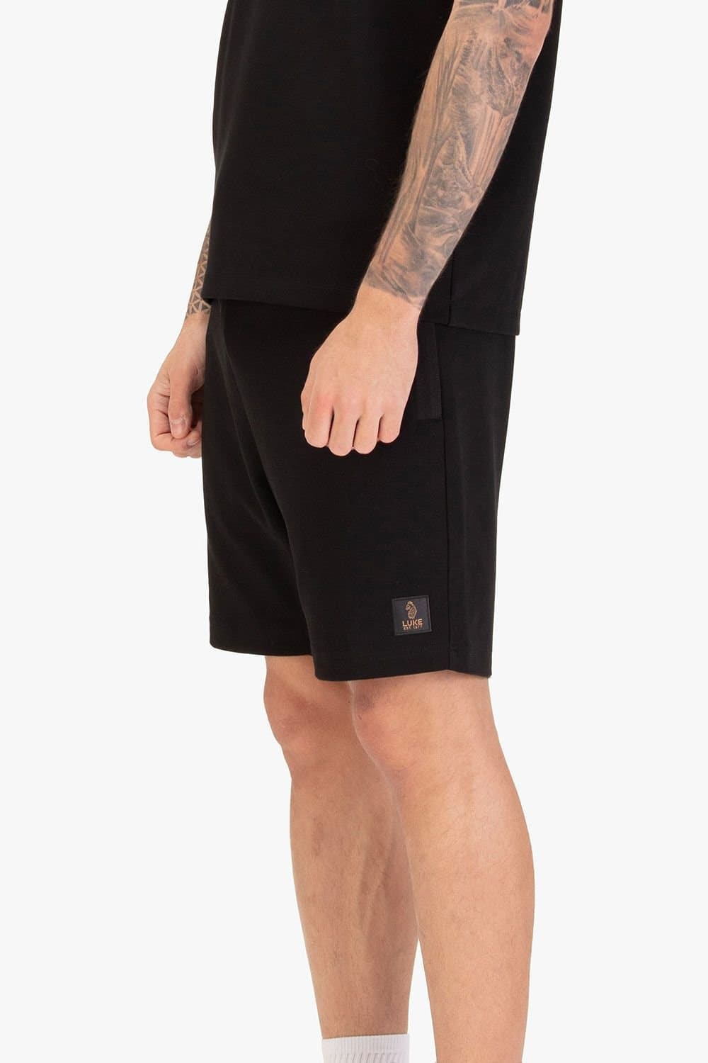 Luke 1977 Luke 1977 Men's Sanip Shorts in Jet Black