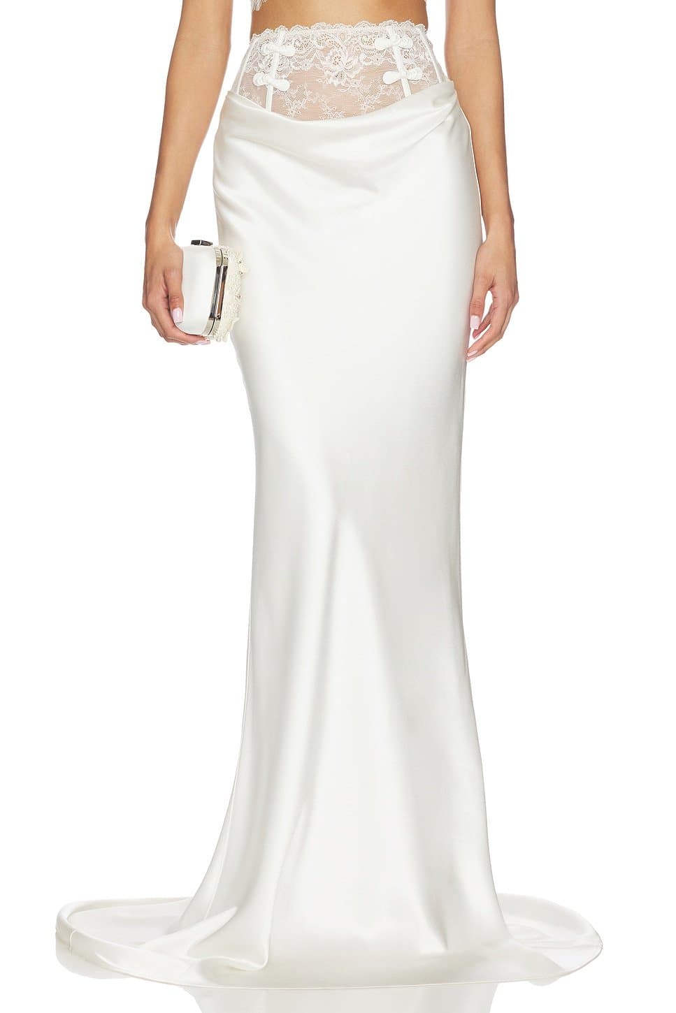 revolve Lila Satin Skirt