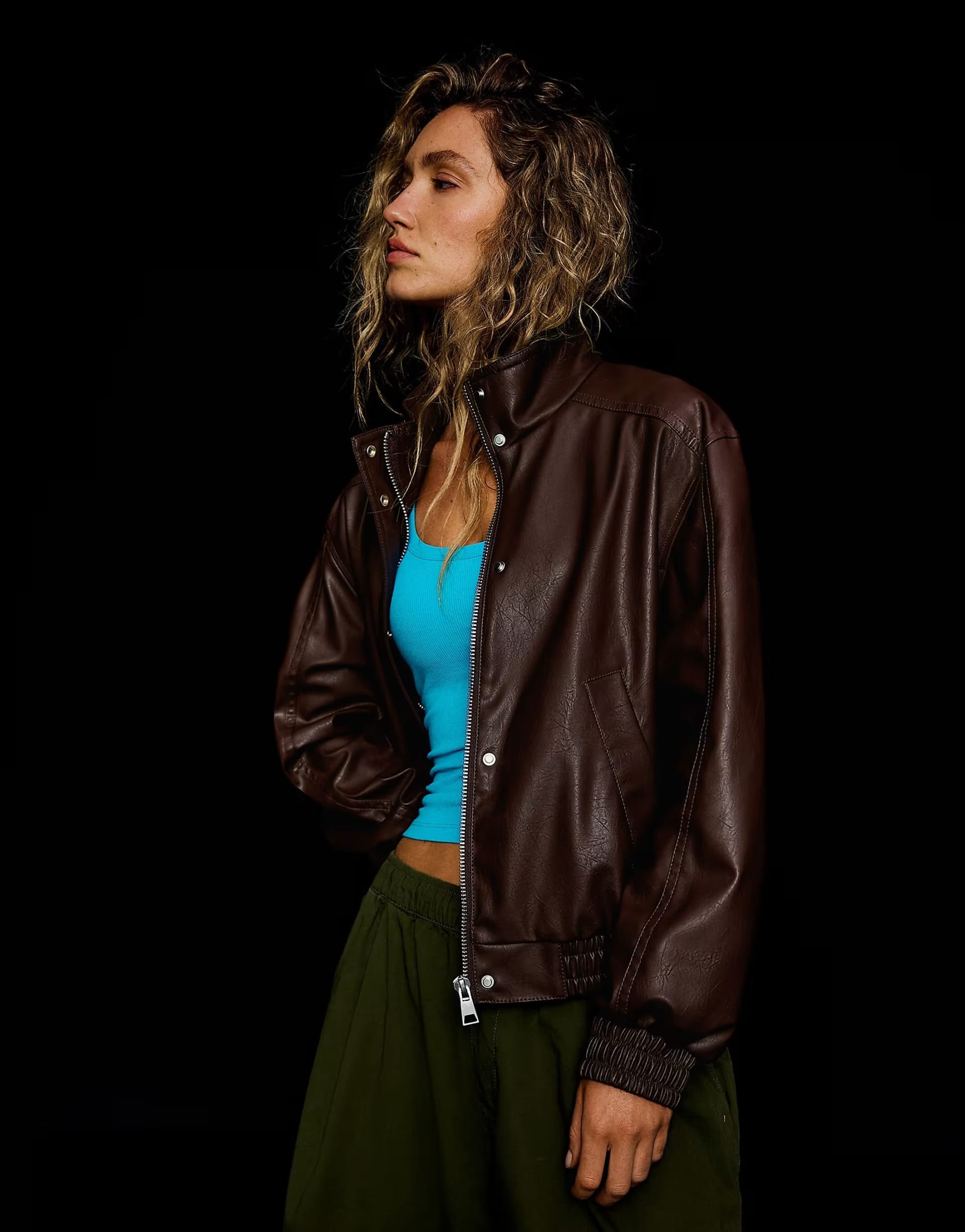 brown