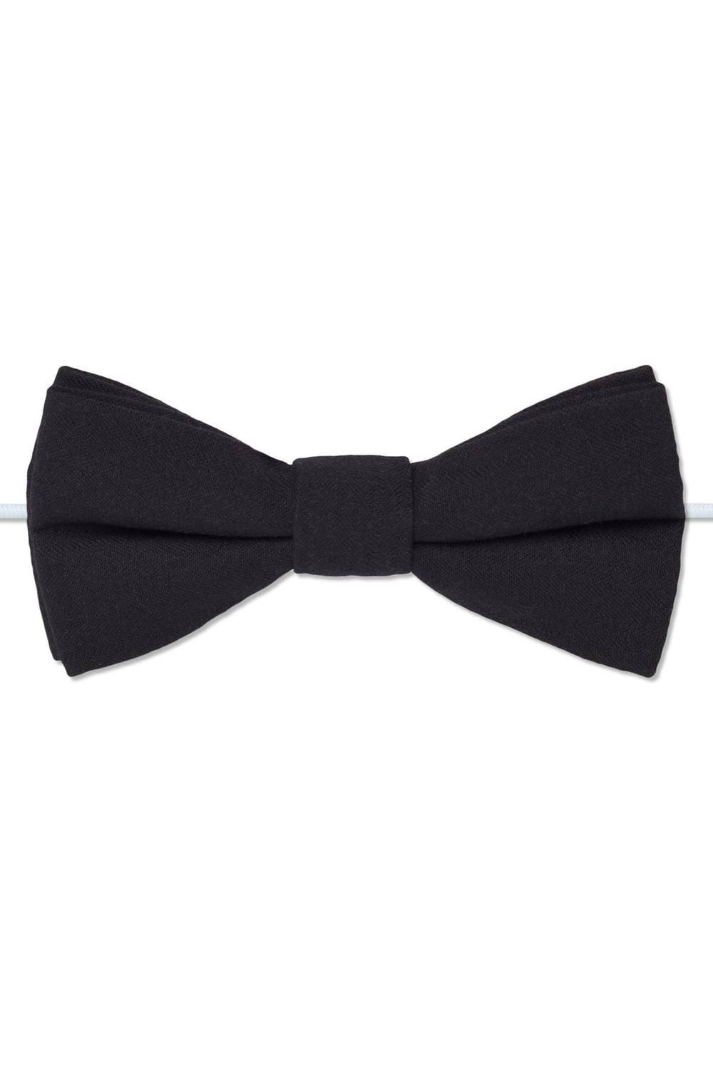 Roco Roco Men's Childrens Elasticated Black Dickie Bow, ages 2 - 8yrs - 1