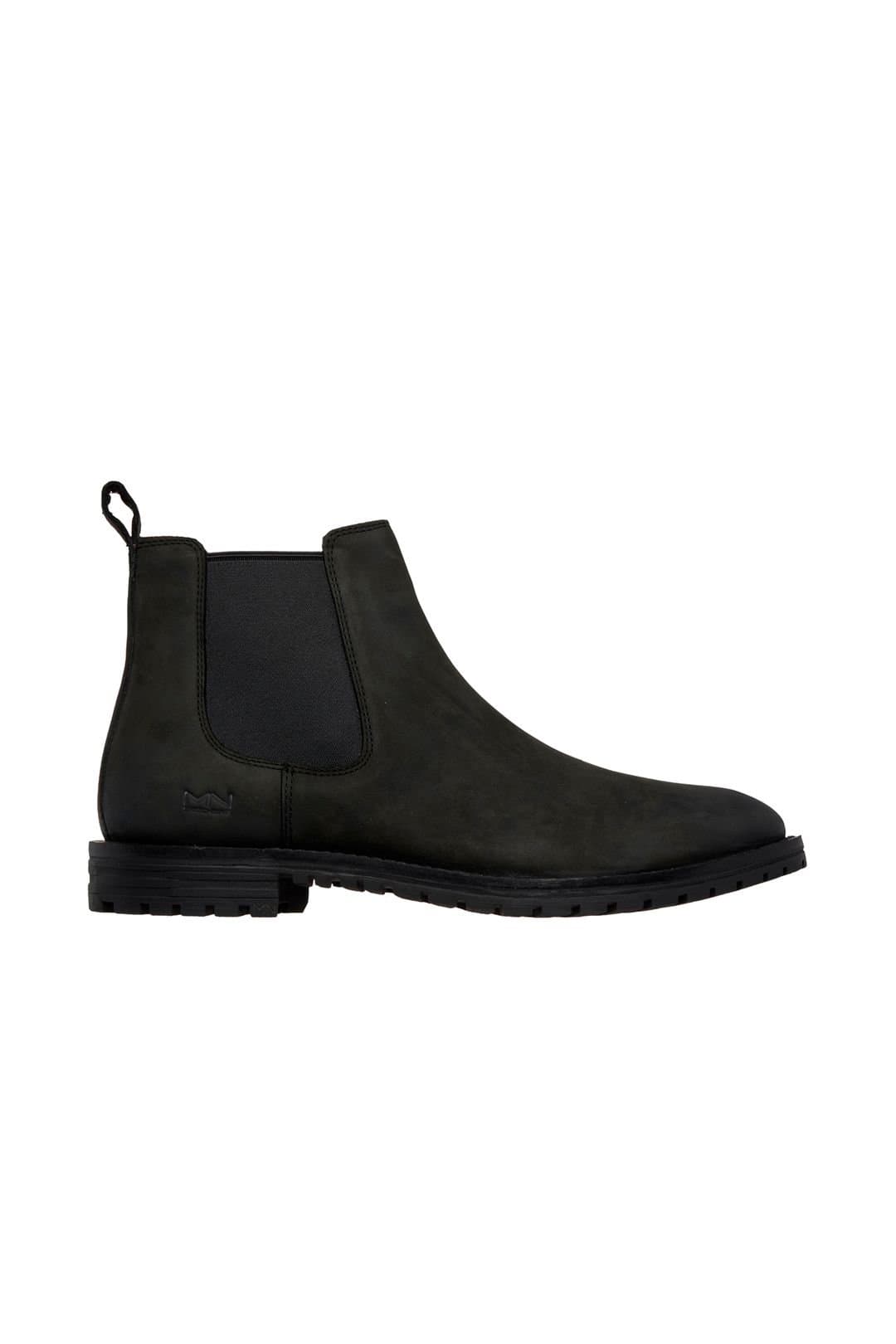 Skechers Skechers Men's The Bowery Chelsea Leather Boot Black