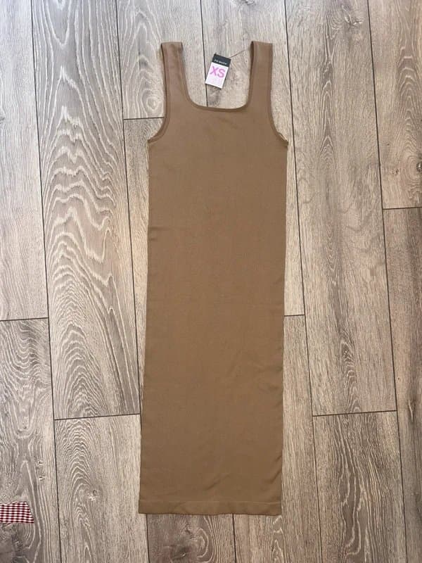 Primark Primark mocha tan bodycon midi maxi size XS 4 6 8