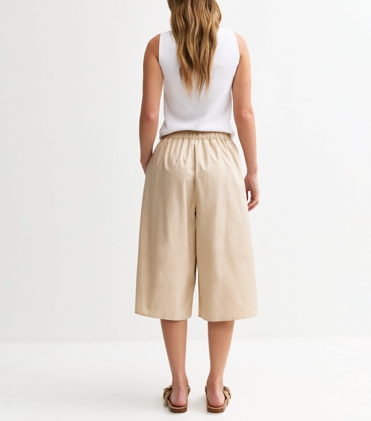 New Look Women's Camel Drawstring Waist Culottes New Look - 4